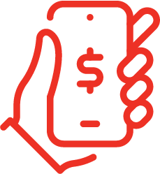 mobile banking icon